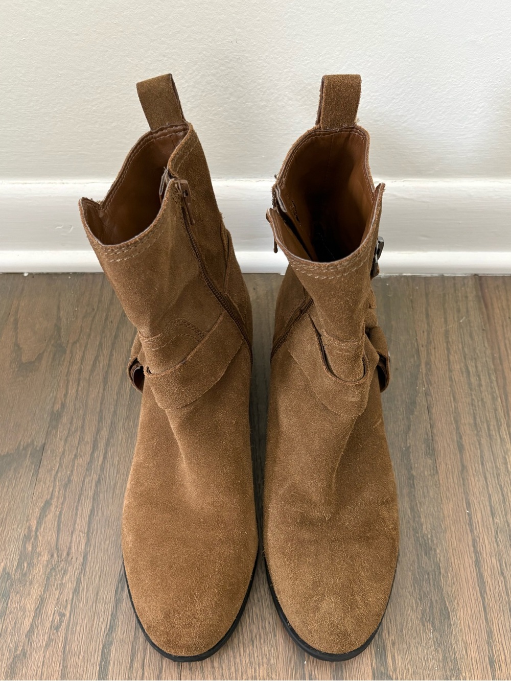 Marc Fisher Dalary Suede Moto Boot Size 8.5 - Picture 4 of 7